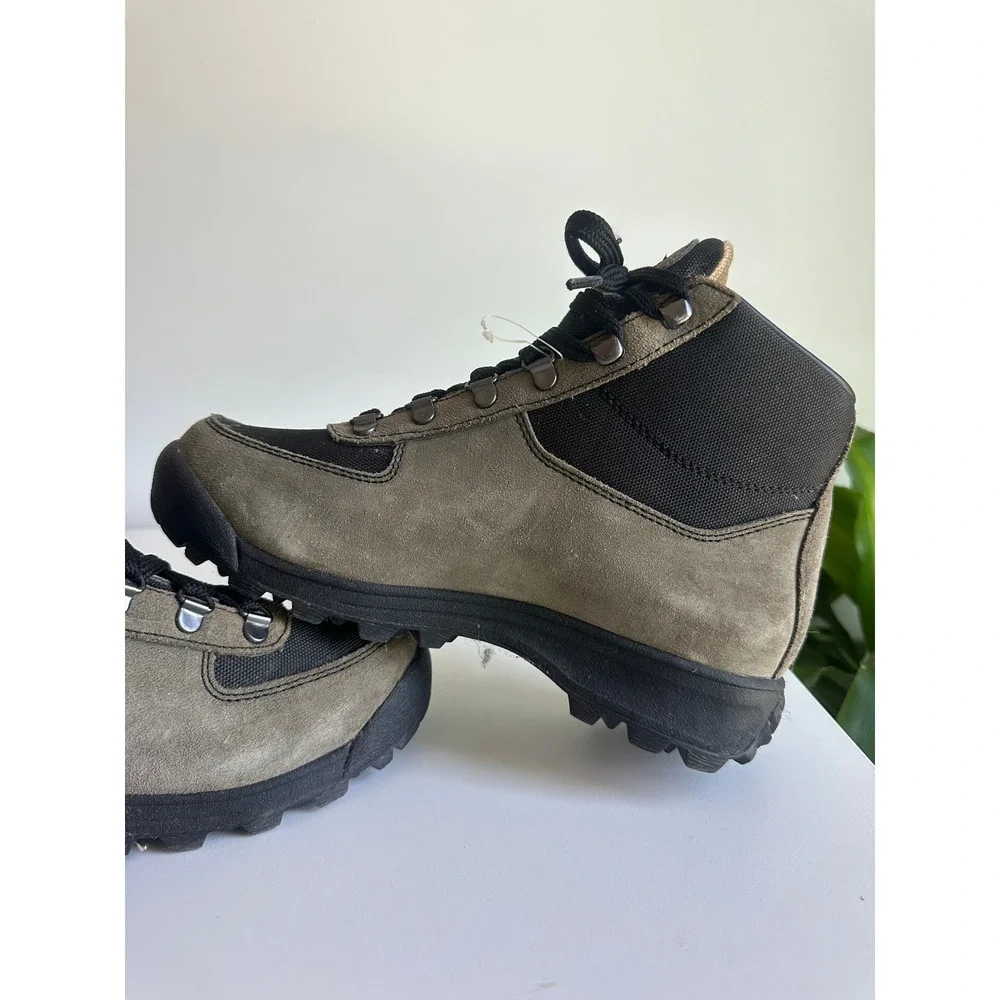 Vasque‎ 7122M Mens Hiking Boots Olive Green Suede Lace Up Size 7.5M EU 40